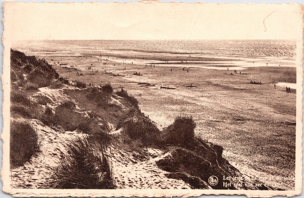 [J001 (69)] Middelkerke - « Les jeux de la mer et du sable » - Plage et dunes de Middelkerke