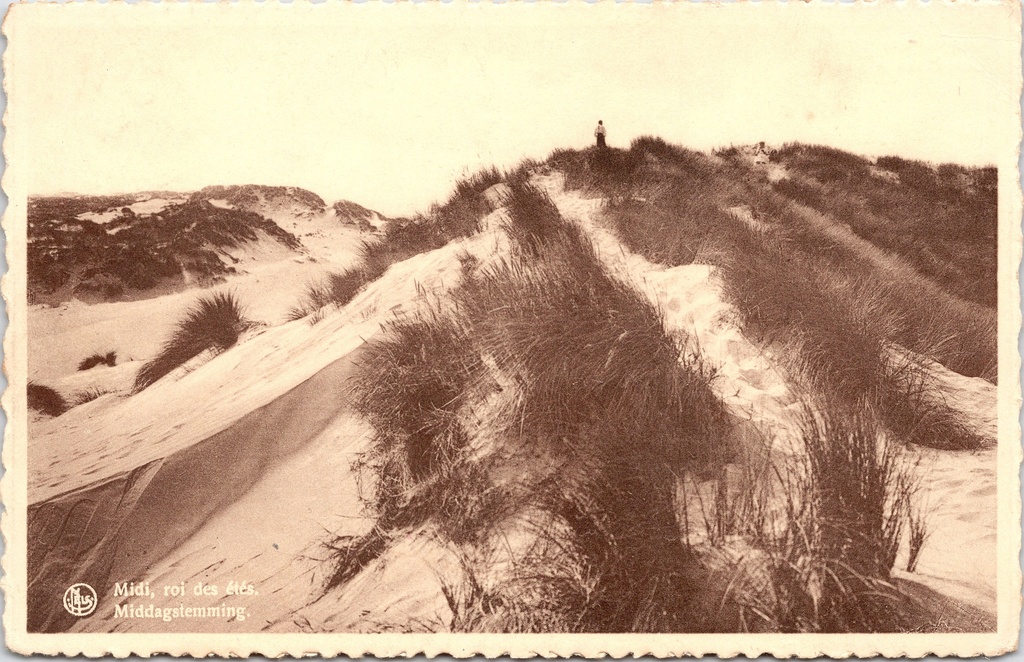 De Haan - "Midi, roi des étés / Middagstemming" - Middagsstemming in de duinen aan zee