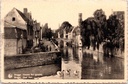 Bruges – “Groene Rei (canal)” – Groene Rei Canal with swans and Belfry