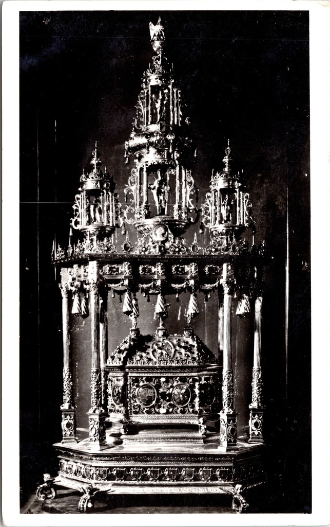 Bruges - « Coffret à reliques du Saint-Sang du Christ » - Coffret à reliques du Saint-Sang en or, argent et pierres précieuses (1617)