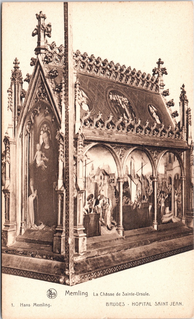 Bruges – “La Chasse de Sainte-Ursule” – Shrine of Saint Ursula by Hans Memling