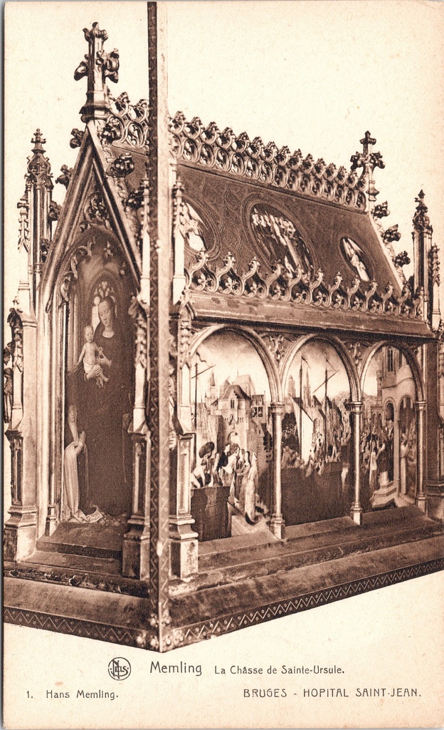 Bruges - “La Chasse de Sainte-Ursule” - Shrine of Saint Ursula by Hans Memling