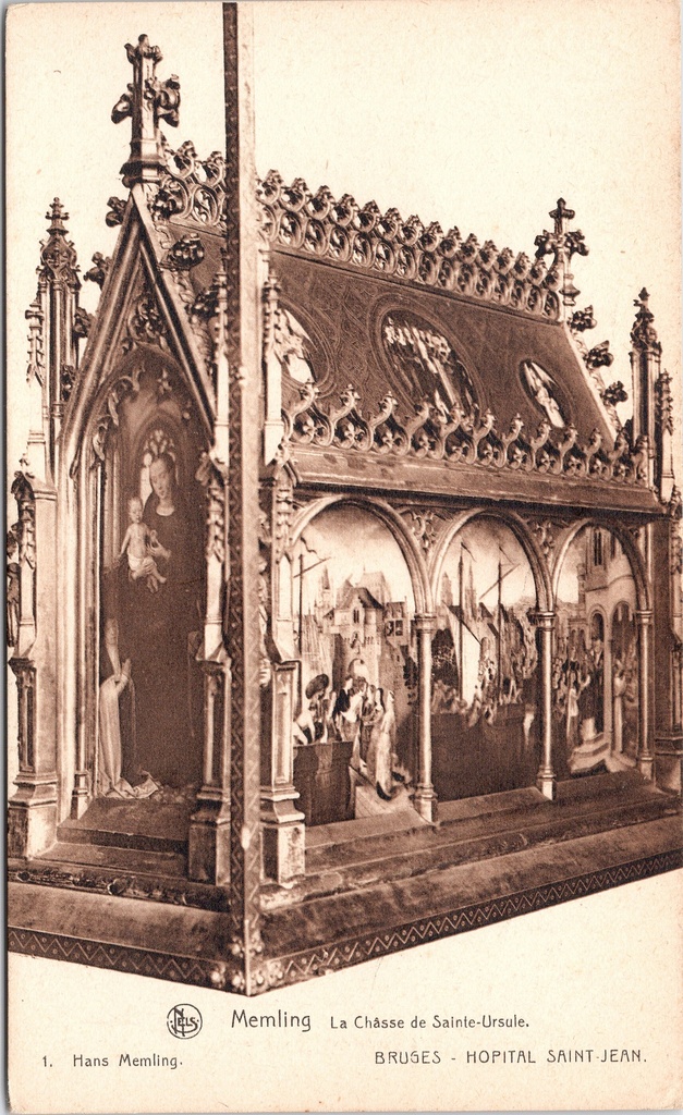 Bruges - "La Châsse de Sainte-Ursule" - Shrine of Saint Ursula by Hans Memling