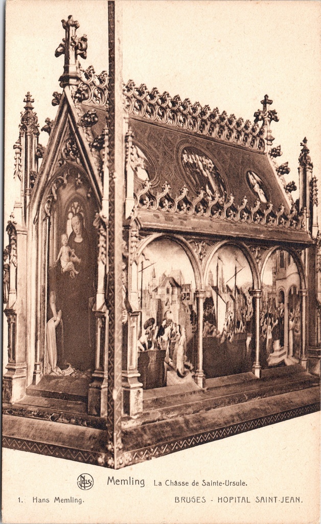 Bruges – “La Chasse de Sainte-Ursule” – Shrine of Saint Ursula by Hans Memling