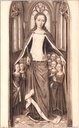Bruges - « La Châsse de Sainte Ursule - Sainte Ursule protégeant les vierges » - Hans Memling, Reliquaire de Sainte Ursule