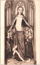 Bruges - « La Châsse de Sainte-Ursule - Sainte-Ursule protégeant les vierges » - Hans Memling, Reliquaire de Sainte-Ursule, protection des vierges
