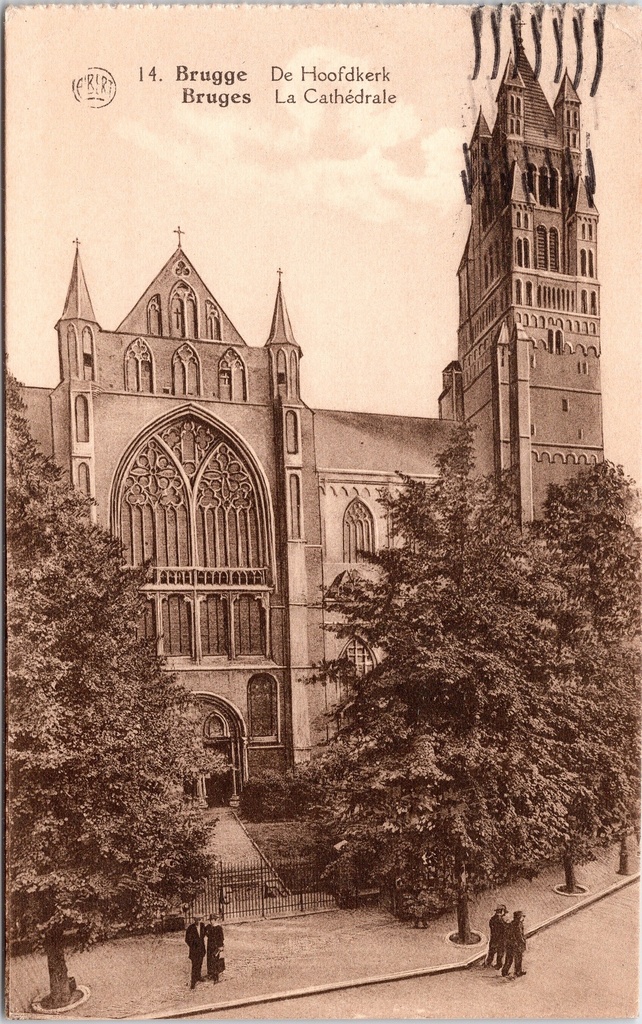 Bruges - « De Hoofdkerk / La Cathédrale » - Cathédrale Saint-Sauveur