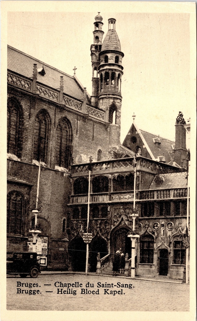Bruges - “Chapelle du Saint-Sang” - Chapel of the Holy Blood