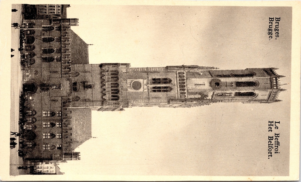 Brugge - "Le Beffroi - Het Belfort" - Het Belfort van Brugge