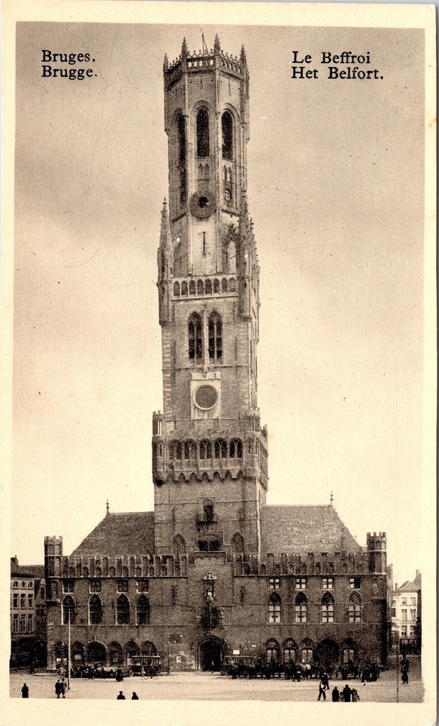 Brugge - "Le Beffroi - Het Belfort" - Het Belfort van Brugge