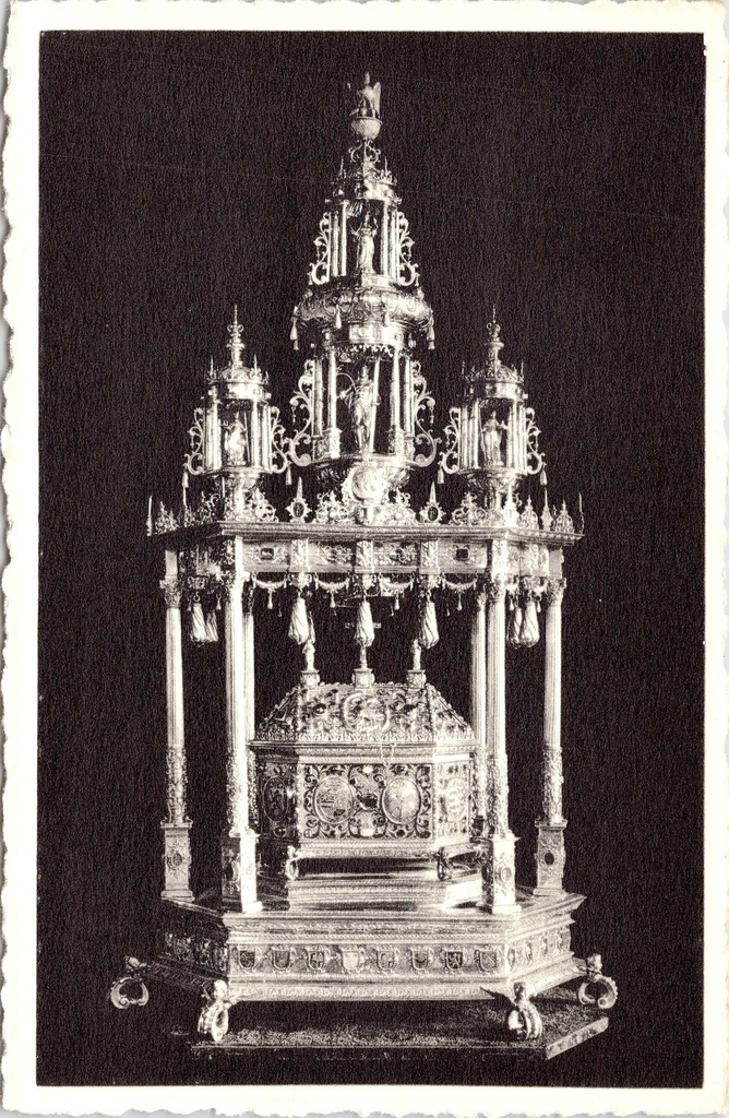 Bruges – “Reliquary of the Holy Blood of Christ” – Golden reliquary of the Holy Blood (Jan Crabbe, 1617)