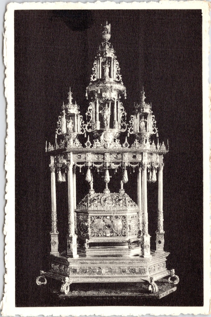 Brugge - "Reliquieënkast van het H. Bloed Christi" - Reliekschrijn van het Heilig Bloed, Jan Crabbe 1617