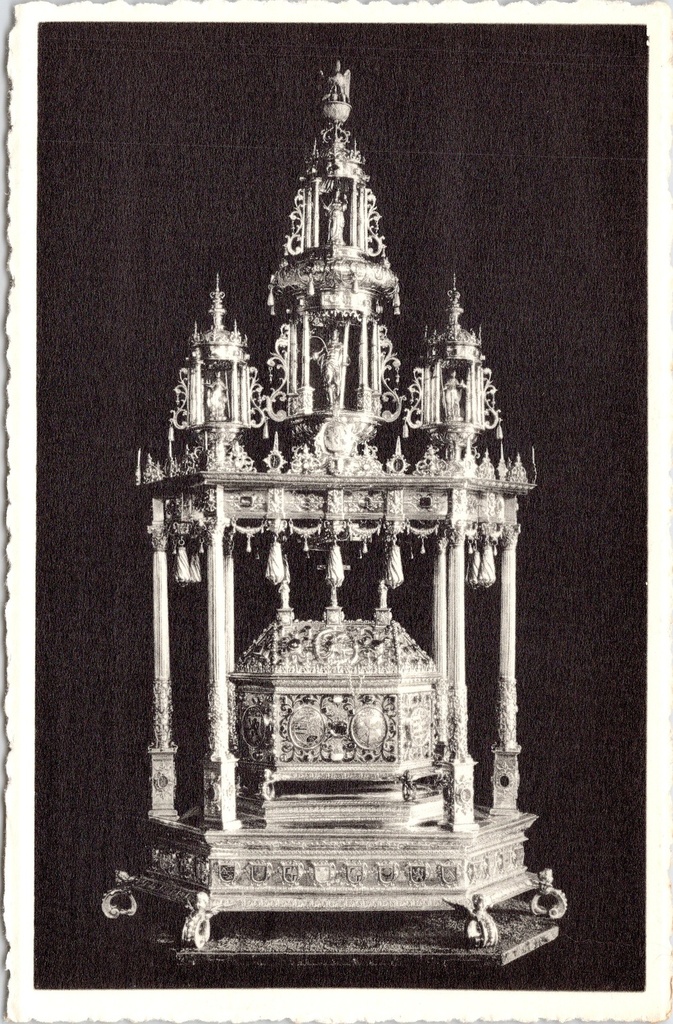 Brugge - "Reliquieënkast van het H. Bloed Christi" - Reliekschrijn Heilig Bloed, Jan Crabbe 1617
