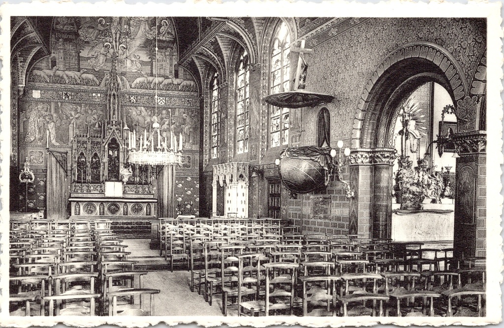 Bruges – “Intérieur de la Basilique du Saint-Sang” – Interior of the Basilica of the Holy Blood