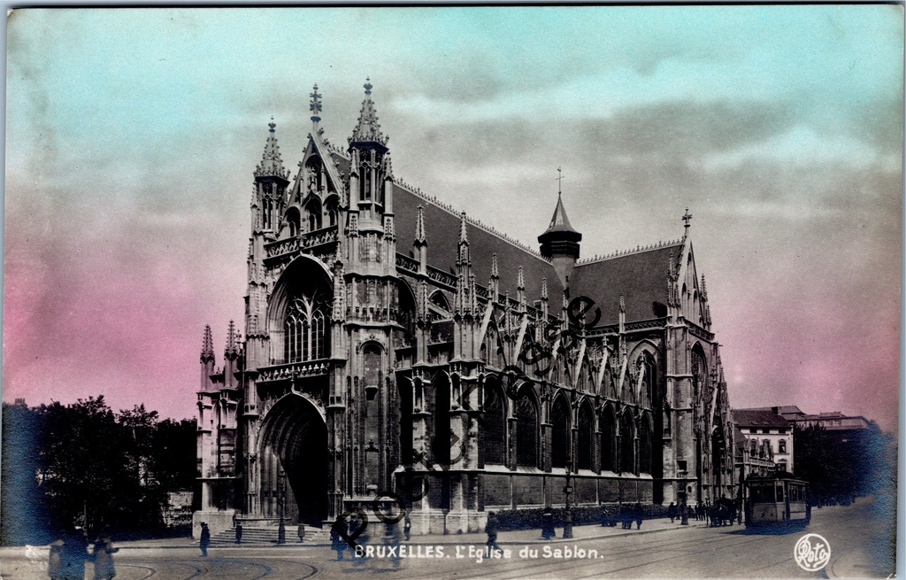 [Brussel0366] Brussels - "L'Eglise du Sablon" - Sablon Gothic church