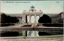 Bruxelles - "l'Arcade du Cinquantenaire" - Arc de triomphe du Parc du Cinquantenaire