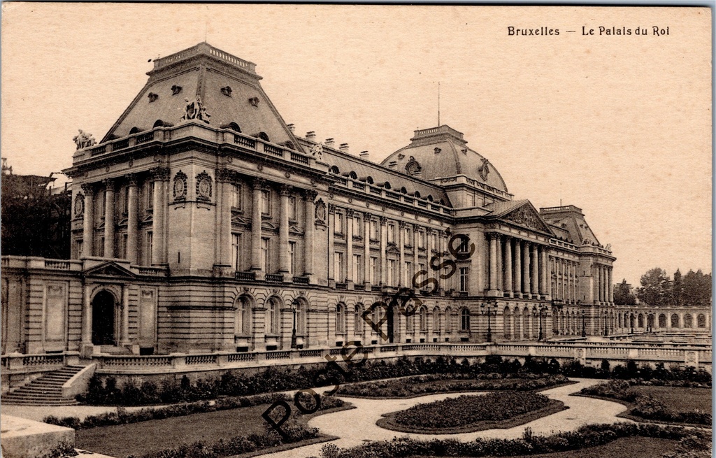 [Brussel0424] Brussels - "Le Palais du Roi" - Royal Palace with gardens