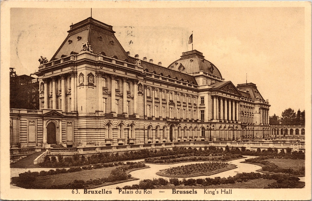 Bruxelles - "Palais du Roi" - Palais Royal