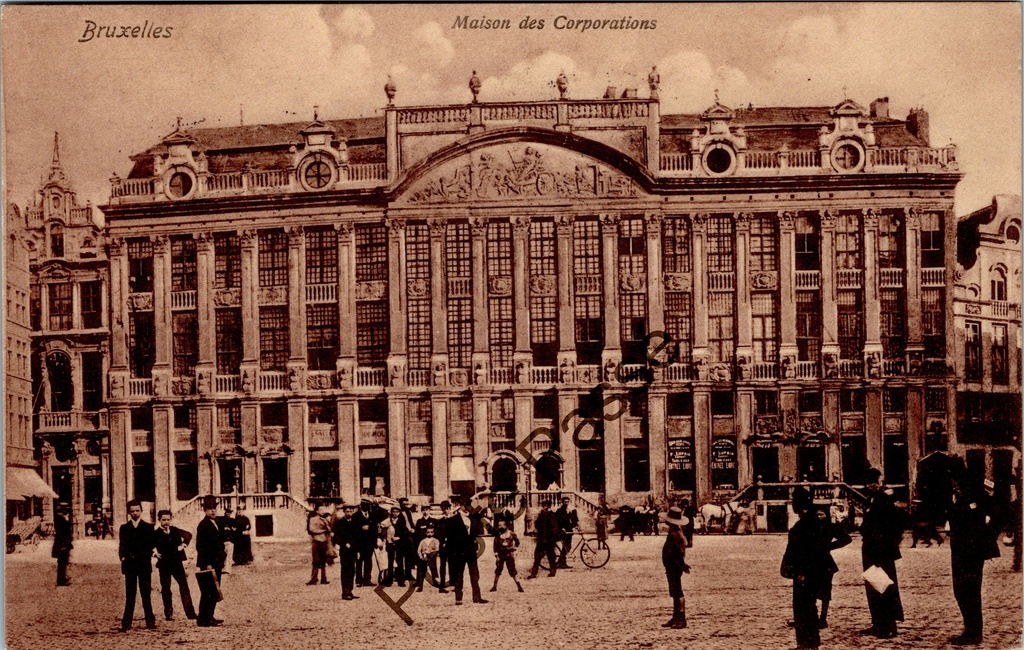 Brussels - "Maison des Corporations" - Bread House on Grand-Place