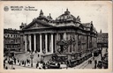Brussels - "La Bourse" - Stock Exchange building with neo-Renaissance architecture