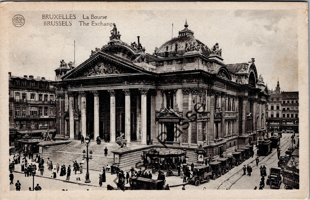 [Brussel0660] Brussels - "La Bourse" - Stock Exchange building with Renaissance architecture