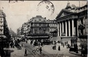 Bruxelles - "La Bourse et le Boulevard Anspach" - La Bourse et le Boulevard Anspach