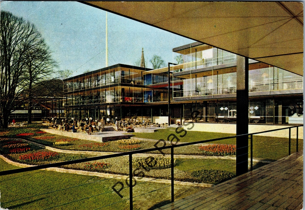 Bruxelles - "Le Pavillon de l'Allemagne" - Pavillon allemand Exposition universelle 1958