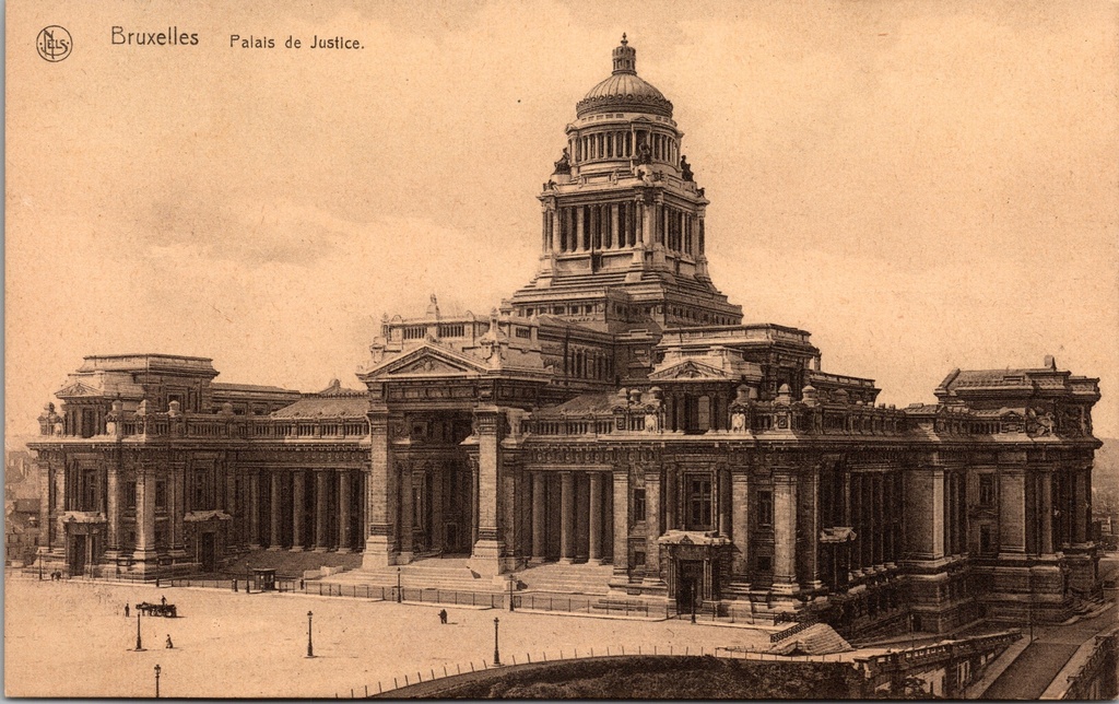 Brussels - "Palais de Justice" - Palace of Justice