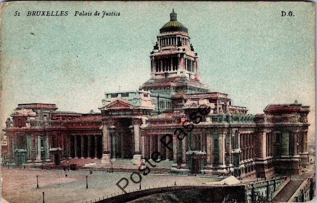 Brussels - "Palais de Justice" - Palace of Justice