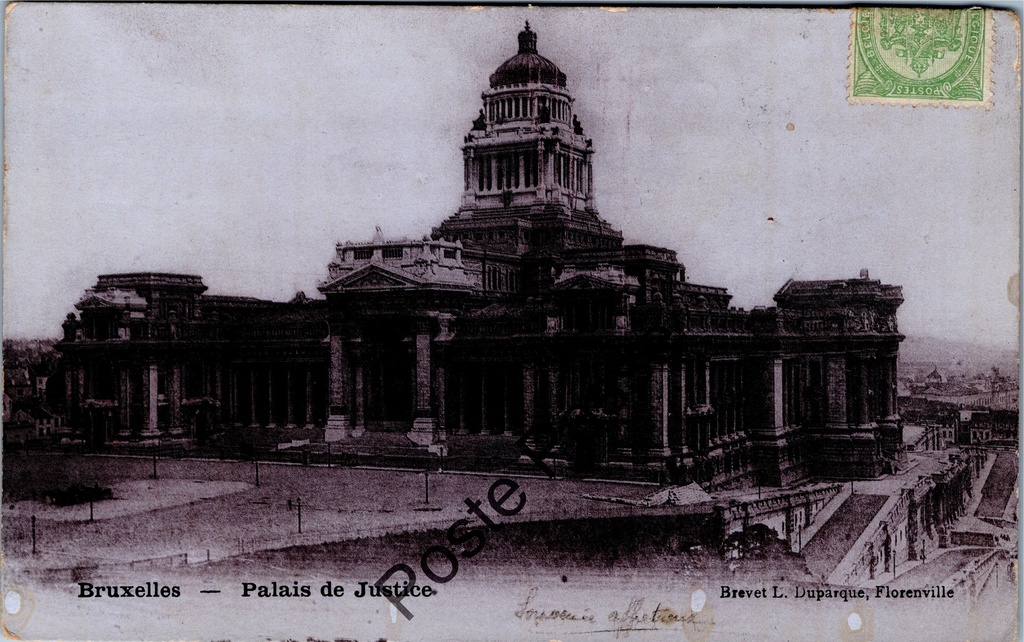 Brussels - "Palais de Justice" - Palace of Justice