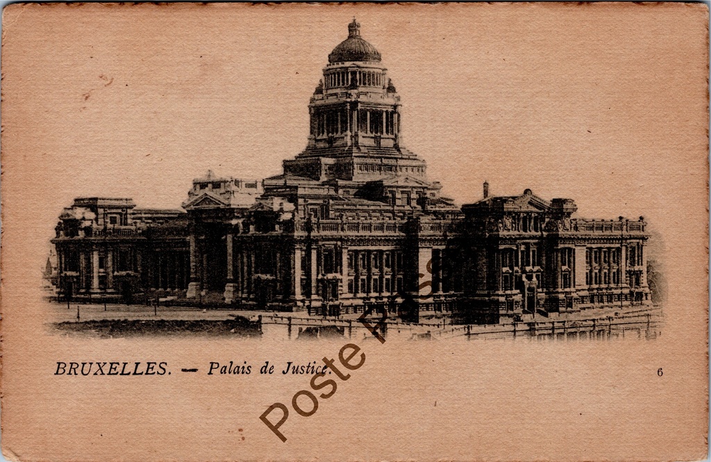 Brussels - "Palais de Justice" - Palace of Justice