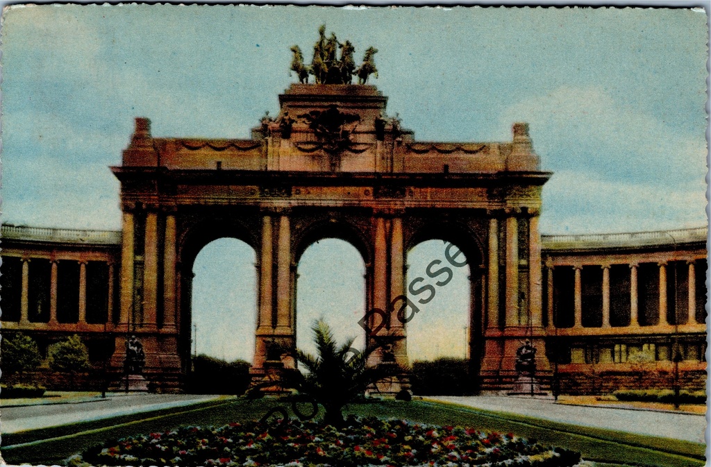 Brussels - "Arc du Cinquantenaire" - Triumphal Arch Cinquantenaire