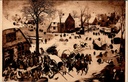 Brussels - "Le Dénombrement de Bethléem" - Painting by Pieter Bruegel the Elder in Royal Museums