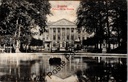 Brussels - "Palais de la Nation" - Palace of the Nation with pond