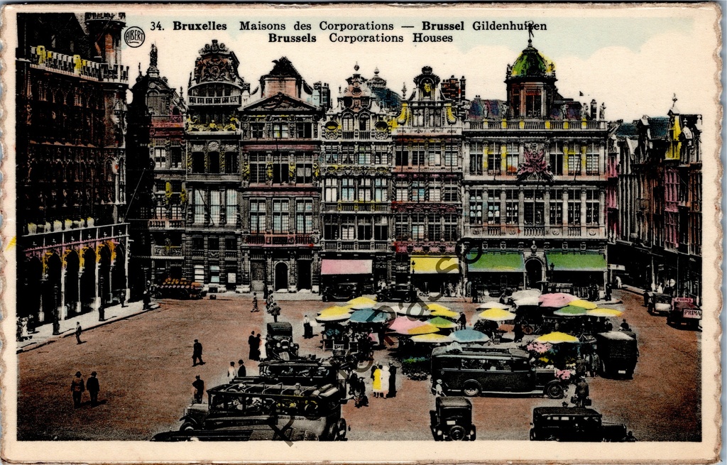 [Brussel0484] Brussels - "Maisons des Corporations" - Guild houses on the Grand Place
